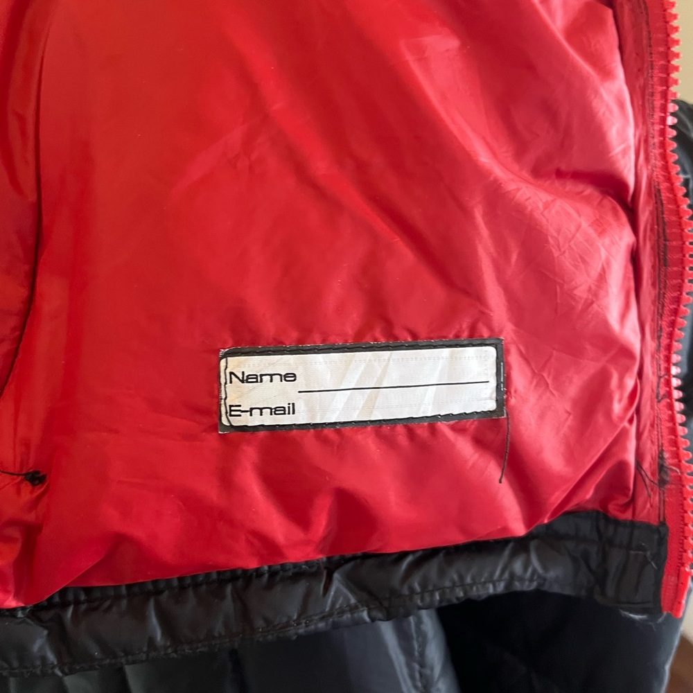 Weatherproof Down Quilted Black and Red Kids Puffer Jacket Packable - Picture 15 of 16